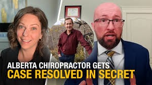 Alberta chiropractor gets case resolved in secret